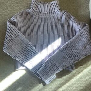 Women's Ribbed Turtleneck Sweater